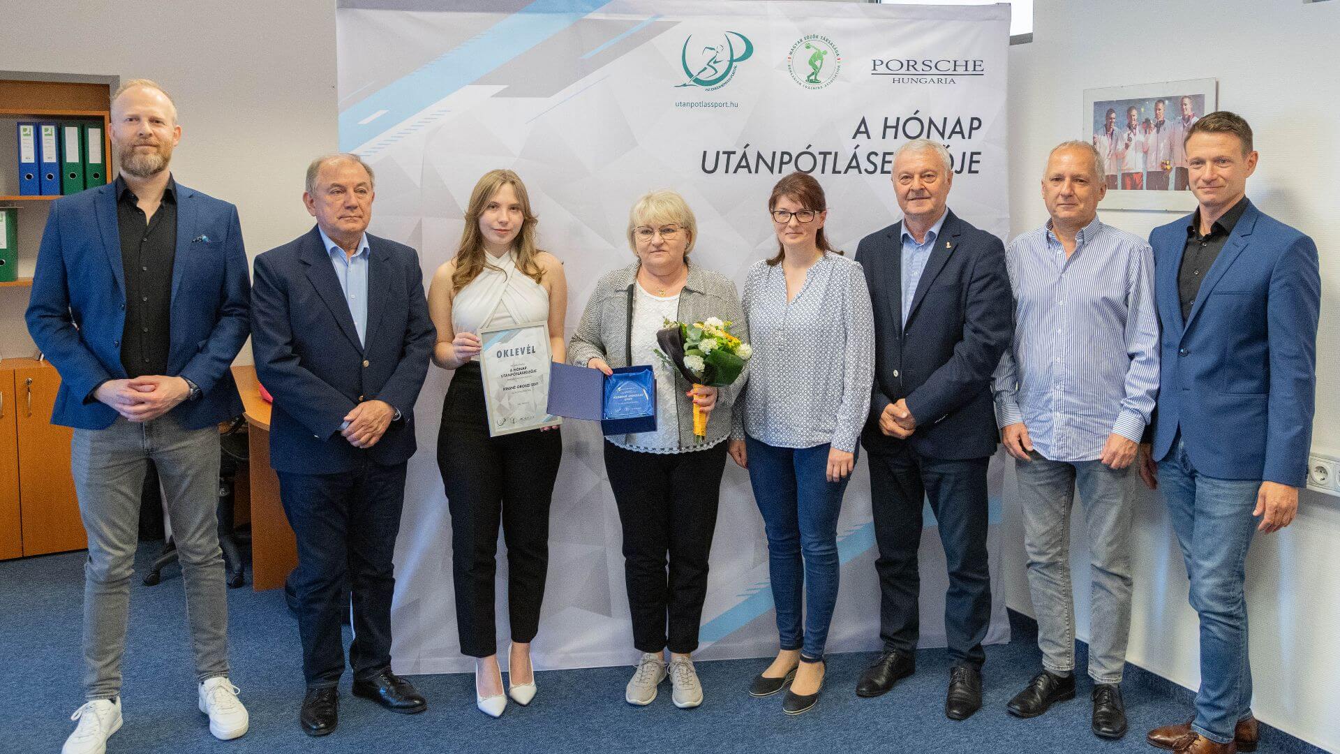 Márciusban Kissné Oroszi Edit sportlövőtréner A hónap utánpótlásedzője