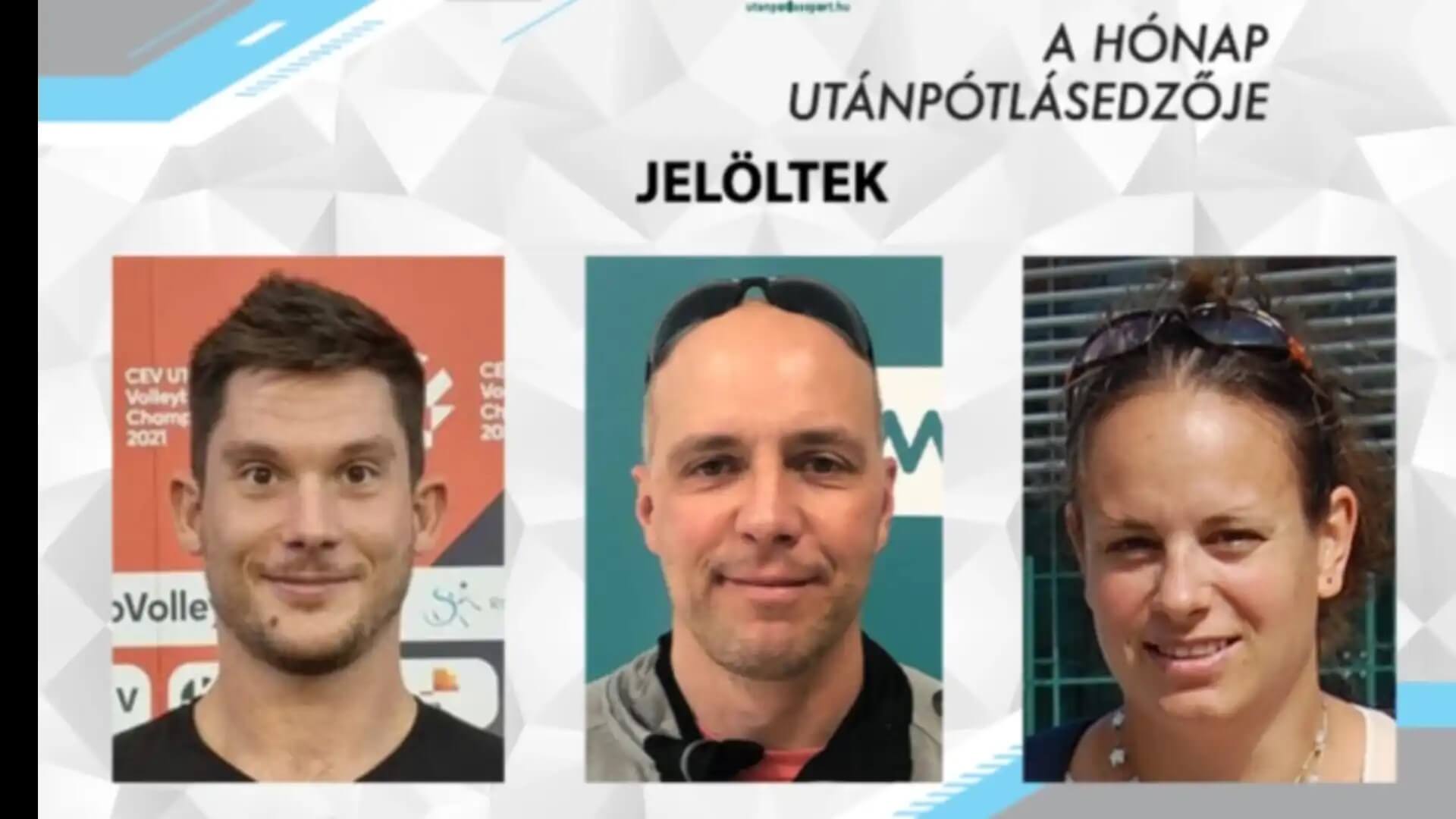 Röplabda-, kenu- és triatlontréner a májusi díj három jelöltje