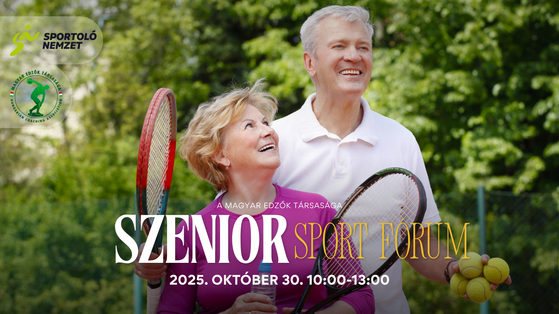 MET szervezésében: Szenior Sport Fórum