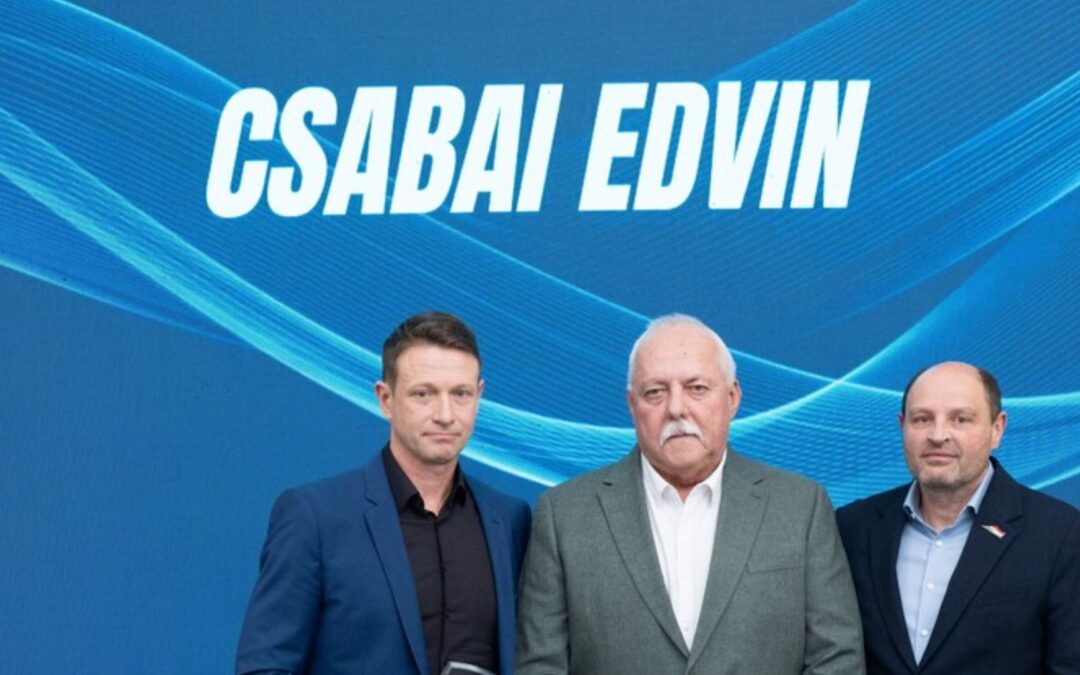 Csabai Edvin a MET sportigazgatója Kolonics György Alapítványért-díjas lett