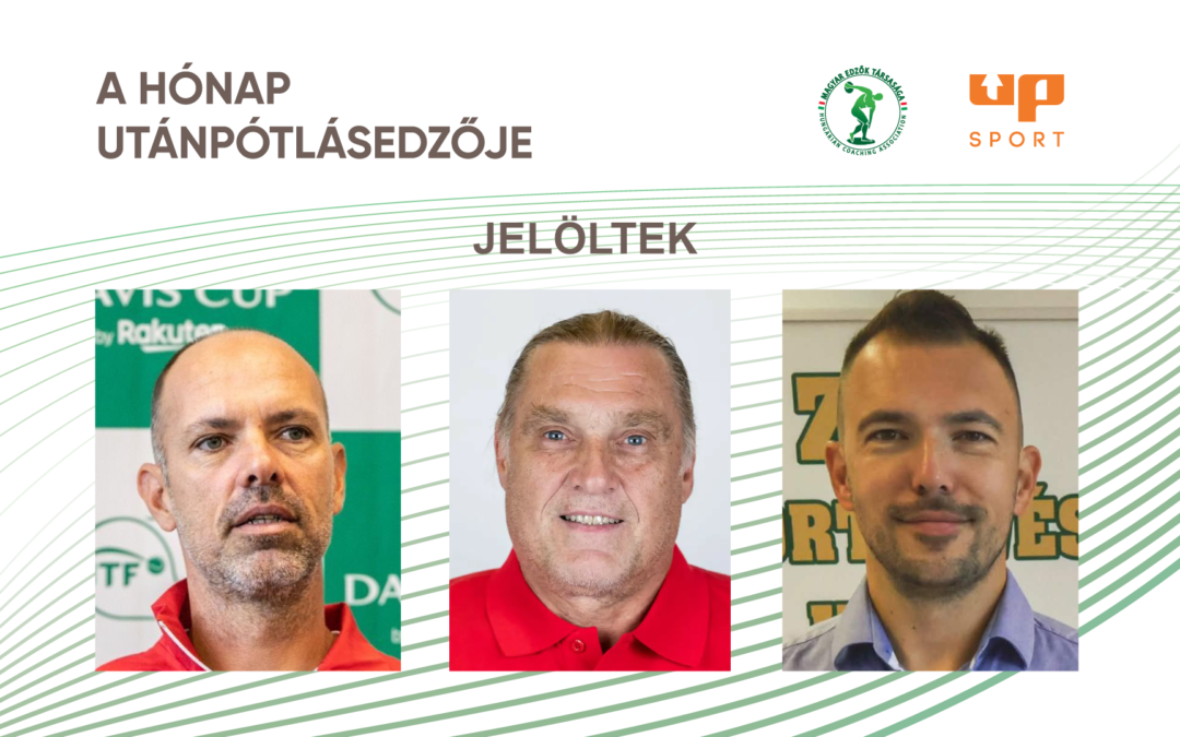 A hónap utánpótlásedzője: tenisz-, vívó- és sportlövőtréner a februári díj három jelöltje