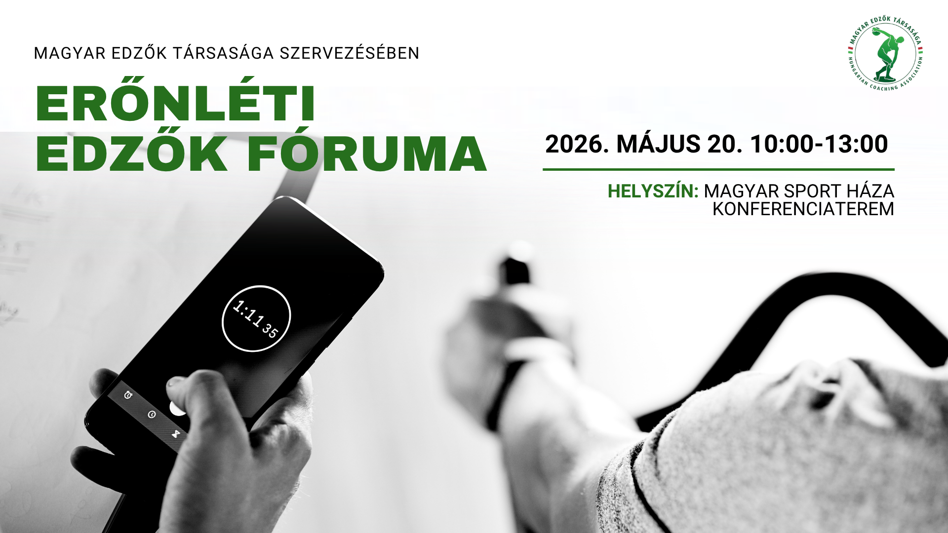 Erőnl&eacute;ti edzők sz&aacute;m&aacute;ra rendez f&oacute;rumot a MET