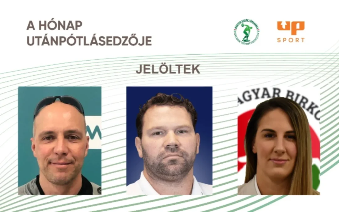A hónap utánpótlásedzője: kenu-, vízilabda- és birkózótréner a májusi díj három jelöltje