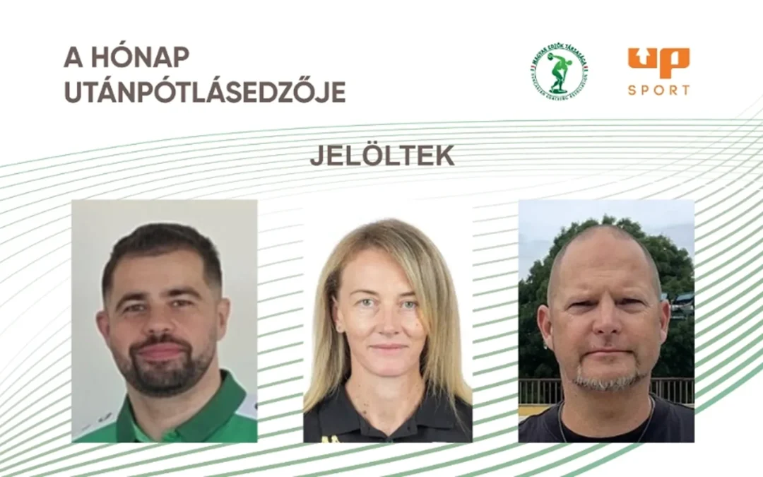 A hónap utánpótlásedzője: cselgáncs-, kézilabda- és úszótréner a júniusi díj három jelöltje