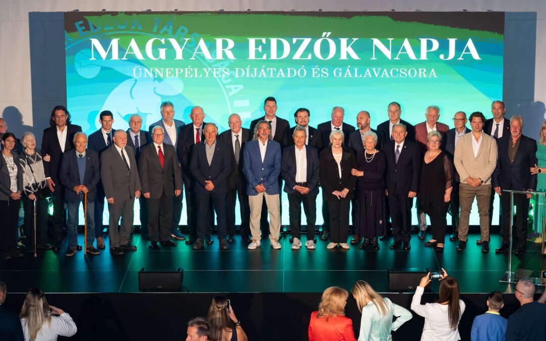 A MET a Magyar Edzők Napján adta át a legrangosabb hazai edzői díjakat