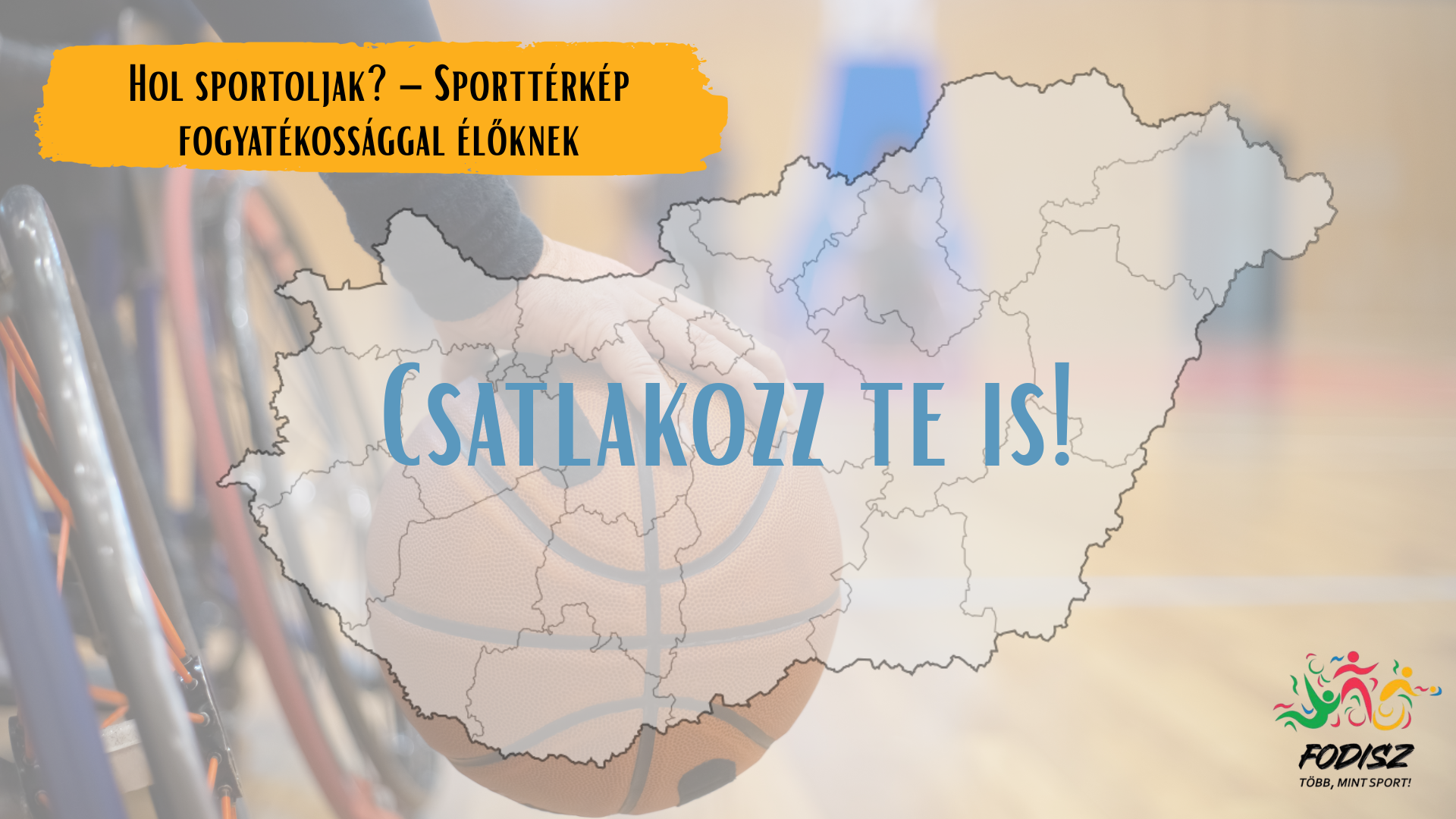 Hol sportoljak? – Sporttérkép fogyatékossággal élőknek